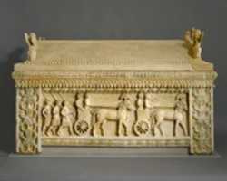 Free download Limestone sarcophagus: the Amathus sarcophagus free photo or picture to be edited with GIMP online image editor