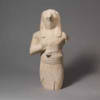 Free download Limestone statuette of a male figure with Egyptianizing features free photo or picture to be edited with GIMP online image editor
