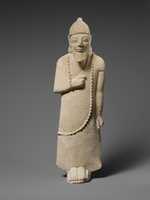 Free download Limestone statuette of a male votary free photo or picture to be edited with GIMP online image editor