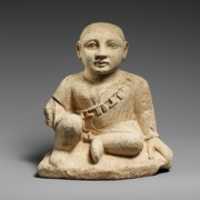 Free download Limestone statuette of a temple boy free photo or picture to be edited with GIMP online image editor