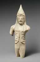 Free download Limestone statuette of a youthful votary wearing a pointed cap free photo or picture to be edited with GIMP online image editor
