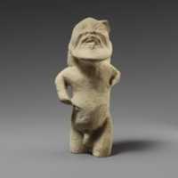 Free download Limestone statuette of Bes free photo or picture to be edited with GIMP online image editor