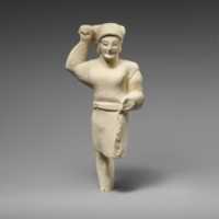 Free download Limestone statuette of Herakles brandishing a club free photo or picture to be edited with GIMP online image editor