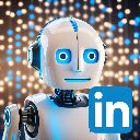 LinkedIn AI Helper  screen for extension Chrome web store in OffiDocs Chromium