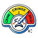LinkedIn Cringe o meter  screen for extension Chrome web store in OffiDocs Chromium
