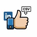 LinkedIn Likes Exporter  screen for extension Chrome web store in OffiDocs Chromium