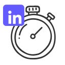 LinkedIn Time Tracker  screen for extension Chrome web store in OffiDocs Chromium