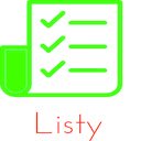 Listy (Deprecated)  screen for extension Chrome web store in OffiDocs Chromium