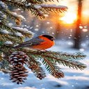 Little bird wallpaper  screen for extension Chrome web store in OffiDocs Chromium