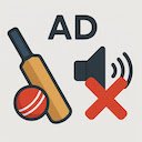 Live cricket match Ad Muter  screen for extension Chrome web store in OffiDocs Chromium