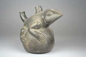 Free download Lizard Stirrup Spout Jar free photo or picture to be edited with GIMP online image editor