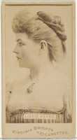 Free download Lizzie Payne, from the Actors and Actresses series (N45, Type 1) for Virginia Brights Cigarettes free photo or picture to be edited with GIMP online image editor