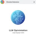 LLMO LLM Content Optimizer  screen for extension Chrome web store in OffiDocs Chromium