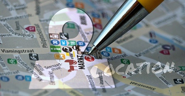 免费下载位置地图，位于 GPS 笔免费图片可使用 GIMP 免费在线图像编辑器进行编辑