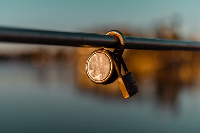 Free download lock dock pier lagoon time sunset free picture to be edited with GIMP free online image editor