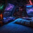 Lofi Space Room Live Wallpaper  screen for extension Chrome web store in OffiDocs Chromium