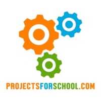 Scarica gratuitamente la foto o l'immagine gratuita di Logo Schoolprojects Square da modificare con l'editor di immagini online GIMP