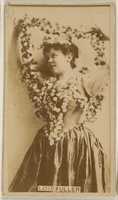 Free download Loie Fuller, from the Actors and Actresses series (N45, Type 8) for Virginia Brights Cigarettes free photo or picture to be edited with GIMP online image editor