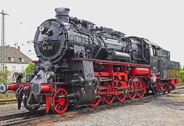 Free download lokportrait steam locomotive free picture to be edited with GIMP free online image editor