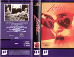 Free download Lolita (Stanley Kubrick, 1962) Italian VHS free photo or picture to be edited with GIMP online image editor