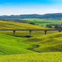 Long bridge and green grass  screen for extension Chrome web store in OffiDocs Chromium
