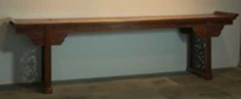 Free download Long Side Table free photo or picture to be edited with GIMP online image editor