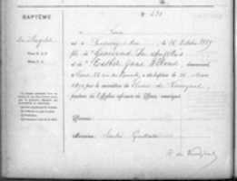 Free download Louis D Angelis Certificato Di Battesimo Ok ( 2) free photo or picture to be edited with GIMP online image editor