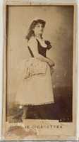 Free download Louise Paullin, from the Actors and Actresses series (N45, Type 7) for Dixie Cigarettes free photo or picture to be edited with GIMP online image editor