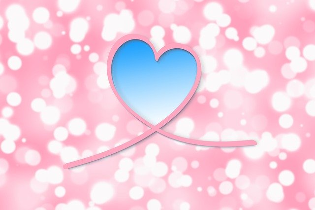 Free download Love Heart Bokeh ValentineS free illustration to be edited with GIMP online image editor
