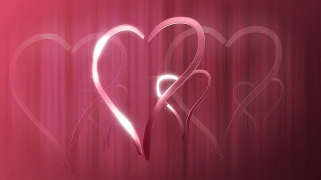 Free download Love Hearts Romantic free illustration to be edited with GIMP online image editor