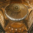 Low Angle Shot of the Rotunda inside the Hagia Sophia  screen for extension Chrome web store in OffiDocs Chromium
