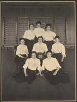 Free download Lowell Normal School, Lowell, MA. Womens basketball team 1905. (003) free photo or picture to be edited with GIMP online image editor