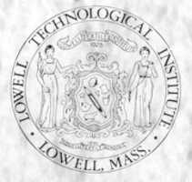 Free download Lowell Textile Institute, Lowell, MA. 1928 seal. free photo or picture to be edited with GIMP online image editor