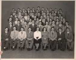 Free download Lowell Textile Institute, Lowell, MA. Students. (006) free photo or picture to be edited with GIMP online image editor