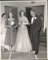 Free download Lowell Textile Institute, Lowell, MA. Visit from Bette Davis and Gary Merrill. free photo or picture to be edited with GIMP online image editor