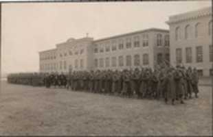 Free download Lowell Textile Institute, Lowell, MA. WWI - training. free photo or picture to be edited with GIMP online image editor