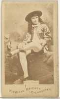 Free download Lucy Bernard, from the Actors and Actresses series (N45, Type 1) for Virginia Brights Cigarettes free photo or picture to be edited with GIMP online image editor