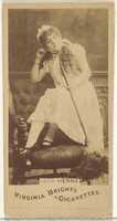 Free download Lulu Herne, from the Actors and Actresses series (N45, Type 1) for Virginia Brights Cigarettes free photo or picture to be edited with GIMP online image editor