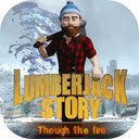 Lumberjack Story Game Transform the Forest into Your Timber Kingdom!  screen for extension Chrome web store in OffiDocs Chromium
