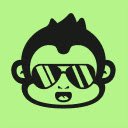 Lunatic Monkey!  screen for extension Chrome web store in OffiDocs Chromium