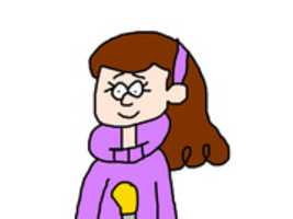 Muat turun percuma gambar atau gambar percuma Mabel Pines From Gravity Falls untuk diedit dengan editor imej dalam talian GIMP