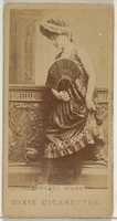 Free download Mabel Ward, from the Actors and Actresses series (N45, Type 7) for Dixie Cigarettes free photo or picture to be edited with GIMP online image editor