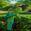 Macaw Parrot Wallpaper  screen for extension Chrome web store in OffiDocs Chromium
