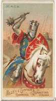 Free download Mace, from the Arms of All Nations series (N3) for Allen & Ginter Cigarettes Brands free photo or picture to be edited with GIMP online image editor