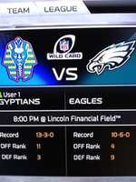 Free download Madden NFL 16 Memphis Egyptians VS Philadelphia Eagles Teams Screenshot free photo or picture to be edited with GIMP online image editor