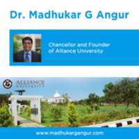 Free download Madhukar Angur: Chancellor and Founder of Alliance University free photo or picture to be edited with GIMP online image editor