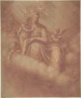 Free download Madonna and Child Among the Clouds free photo or picture to be edited with GIMP online image editor