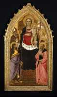 Free download Madonna and Child Enthroned with Saints Zenobius, John the Baptist, Reparata and John the Evangelist free photo or picture to be edited with GIMP online image editor