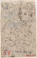 Free download Madonna and Child (recto); Madonna and Child (verso) free photo or picture to be edited with GIMP online image editor