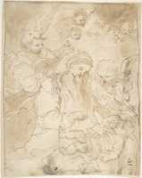 Free download Madonna and Child with Angels Playing Lute and Viola da Braccio free photo or picture to be edited with GIMP online image editor